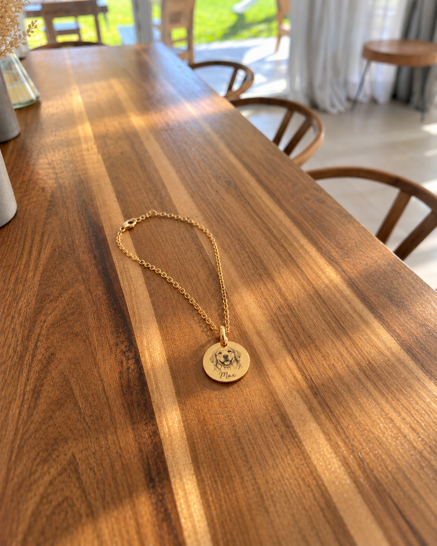 Customer-submitted necklace photo
