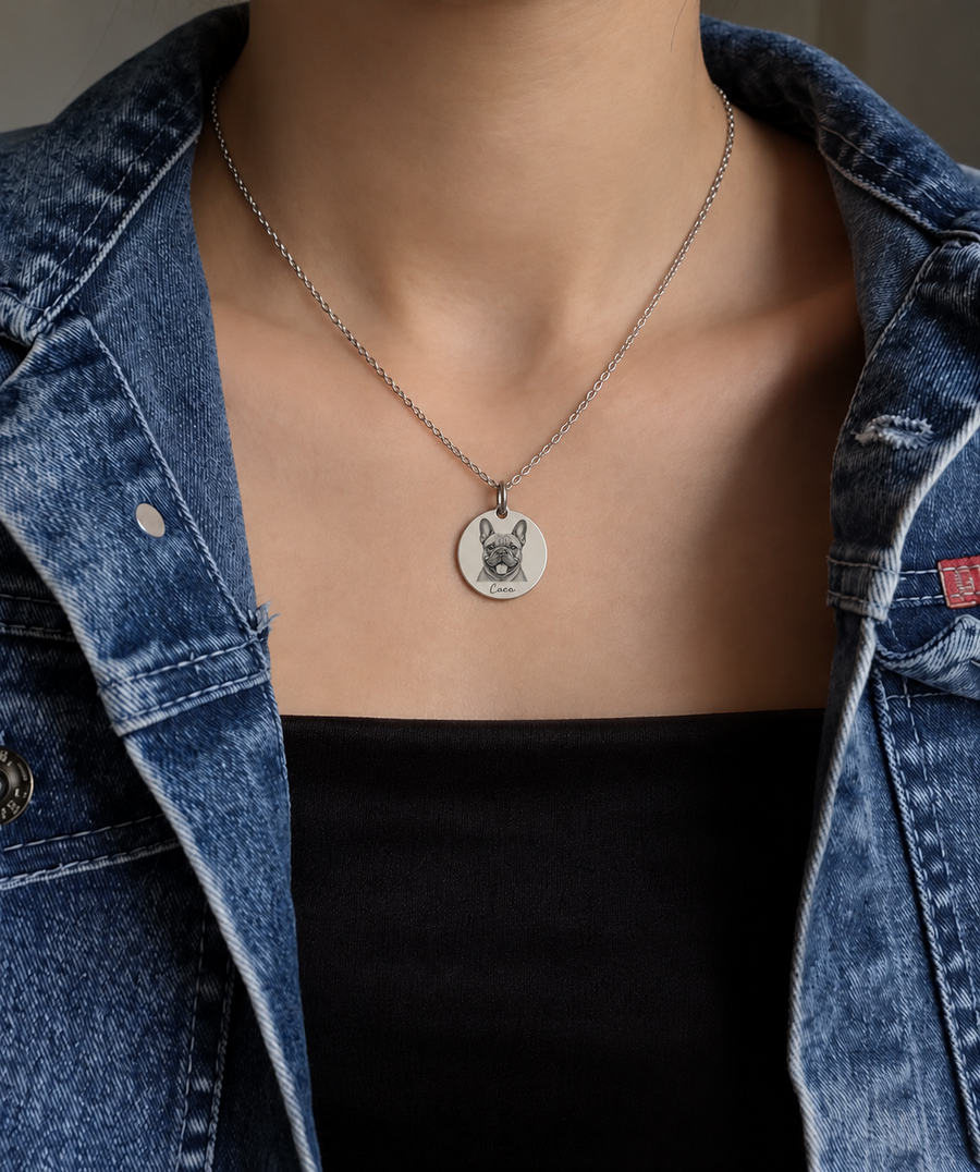 Customer-submitted necklace photo